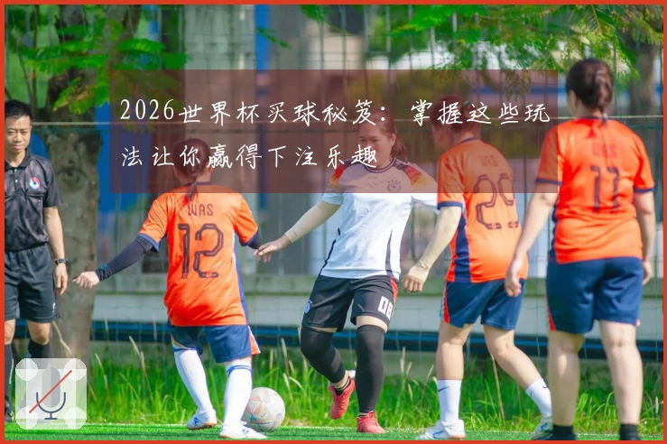 2026世界杯买球秘笈：掌握这些玩法让你赢得下注乐趣